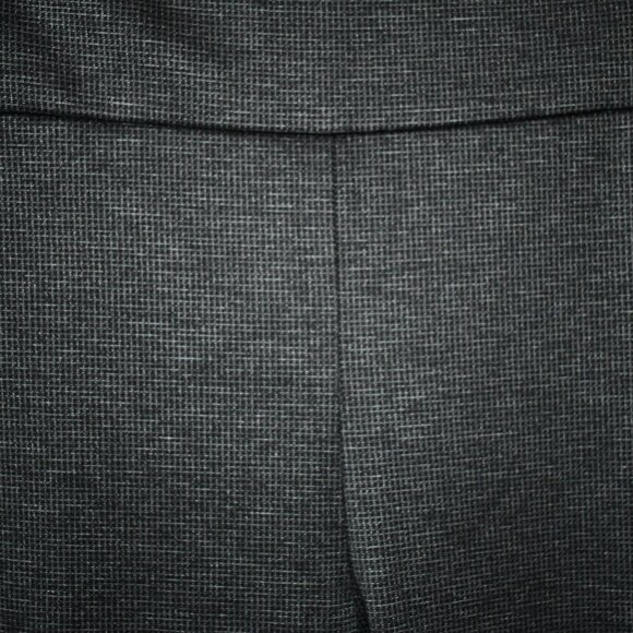 Cooper & Ella Women's Black Gray Grid Pull On Bootcut Dress Pants Size M NWT $59 - Picture 3 of 5